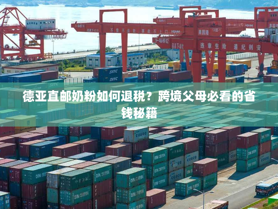 德亚直邮奶粉如何退税?跨境父母必看的省钱秘籍 德亚直邮奶粉如何退税?跨境父母必看的省钱秘籍