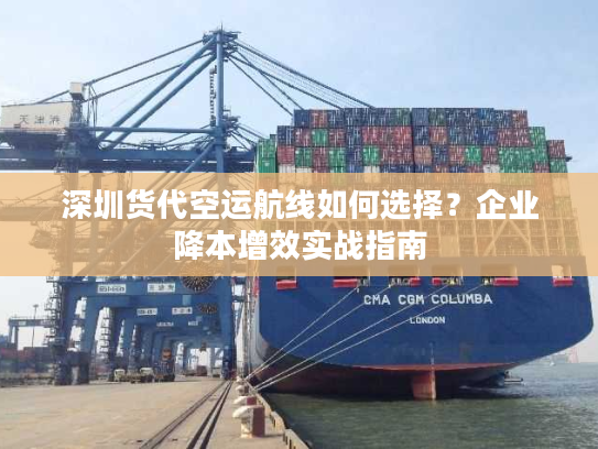 深圳货代空运航线如何选择？企业降本增效实战指南