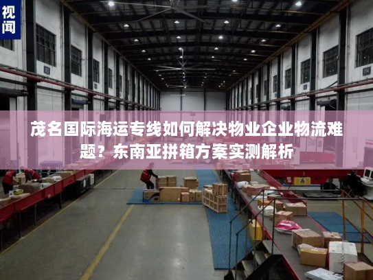 茂名国际海运专线如何解决物业企业物流难题？东南亚拼箱方案实测解析