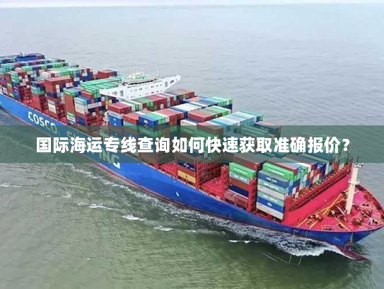 国际海运专线查询如何快速获取准确报价？