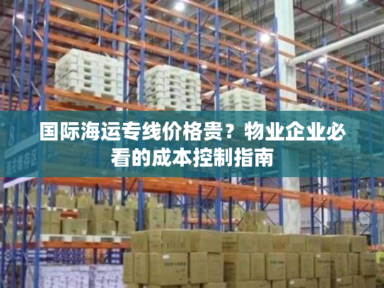 国际海运专线价格贵？物业企业必看的成本控制指南