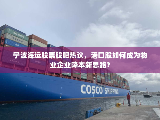 宁波海运股票股吧热议，港口股如何成为物业企业降本新思路？