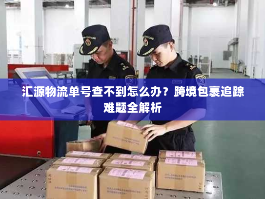 汇源物流单号查不到怎么办?跨境包裹追踪难题全解析 汇源物流单号查不到怎么办?跨境包裹追踪难题全解析