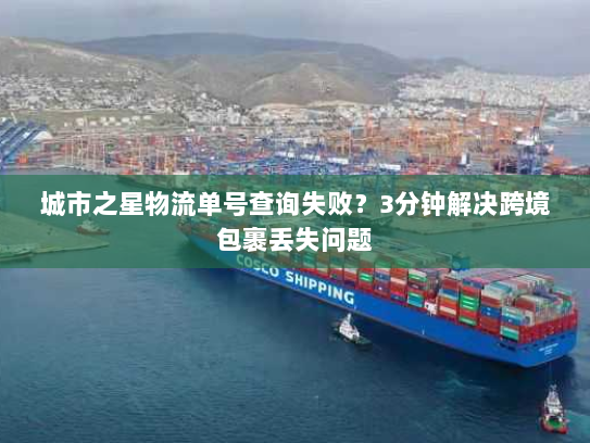 城市之星物流单号查询失败?3分钟解决跨境包裹丢失问题 城市之星物流单号查询失败?3分钟解决跨境包裹丢失问题