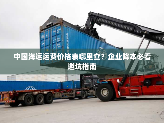 中国海运运费价格表哪里查?企业降本必看避坑指南 中国海运运费价格表哪里查?企业降本必看避坑指南