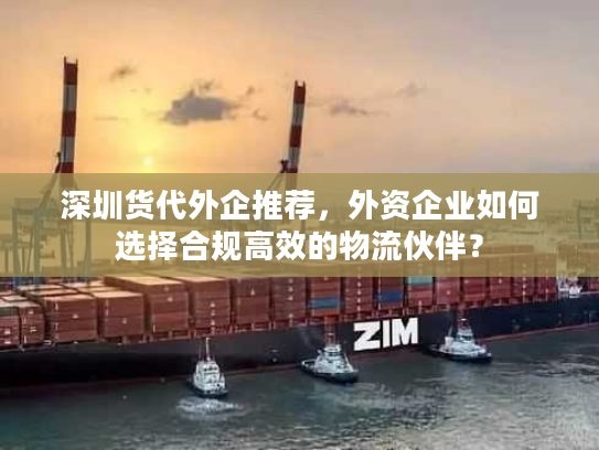 深圳货代外企推荐,外资企业如何选择合规高效的物流伙伴? 深圳货代外企推荐,外资企业如何选择合规高效的物流伙伴?