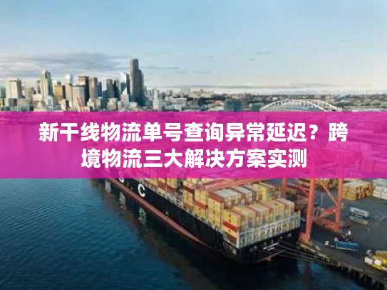 新干线物流单号查询异常延迟?跨境物流三大解决方案实测 新干线物流单号查询异常延迟?跨境物流三大解决方案实测
