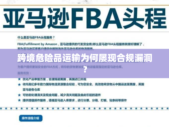 跨境危险品运输为何屡现合规漏洞？