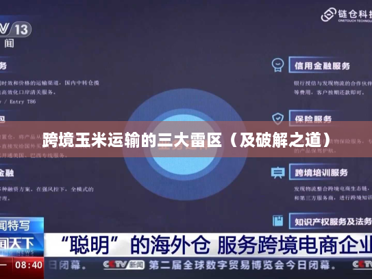 跨境玉米运输的三大雷区（及破解之道）