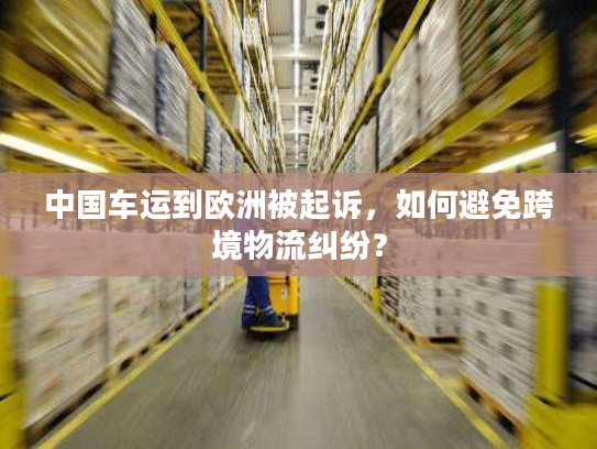 中国车运到欧洲被起诉，如何避免跨境物流纠纷？