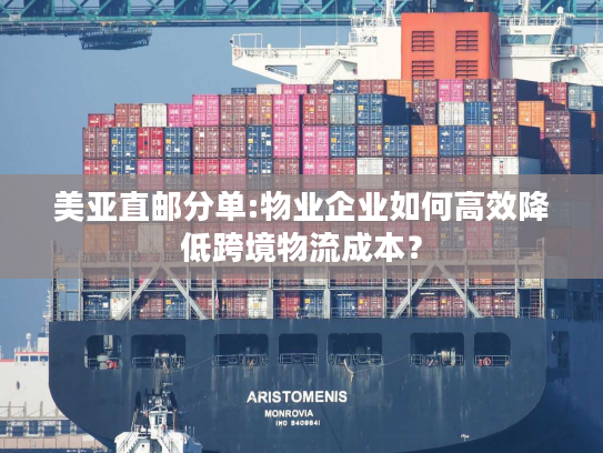 美亚直邮分单:物业企业如何高效降低跨境物流成本? 美亚直邮分单:物业企业如何高效降低跨境物流成本?