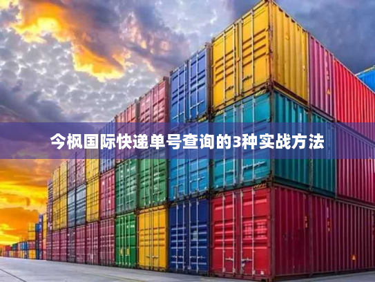 今枫国际快递单号查询的3种实战方法 今枫国际快递单号查询的3种实战方法