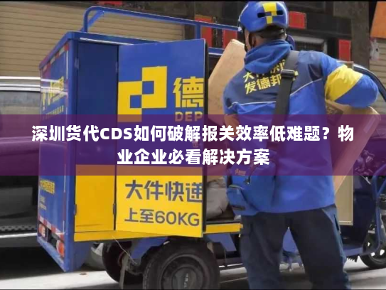 深圳货代CDS如何破解报关效率低难题？物业企业必看解决方案