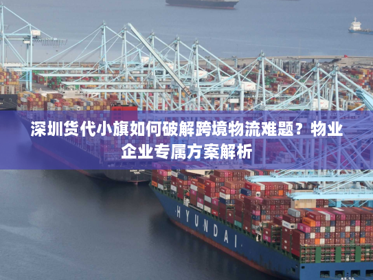 深圳货代小旗如何破解跨境物流难题?物业企业专属方案解析 深圳货代小旗如何破解跨境物流难题?物业企业专属方案解析