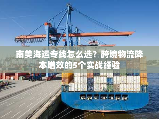 南美海运专线怎么选?跨境物流降本增效的5个实战经验 南美海运专线怎么选?跨境物流降本增效的5个实战经验