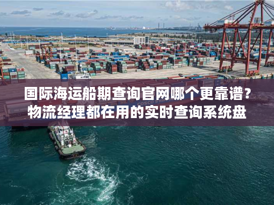 国际海运船期查询官网哪个更靠谱？物流经理都在用的实时查询系统盘点