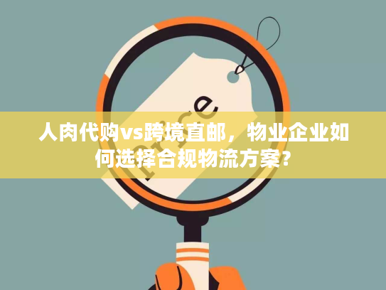 人肉代购vs跨境直邮，物业企业如何选择合规物流方案？
