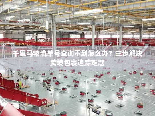 千里马物流单号查询不到怎么办？三步解决跨境包裹追踪难题