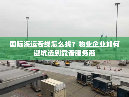 国际海运专线怎么找?物业企业如何避坑选到靠谱服务商 国际海运专线怎么找?物业企业如何避坑选到靠谱服务商