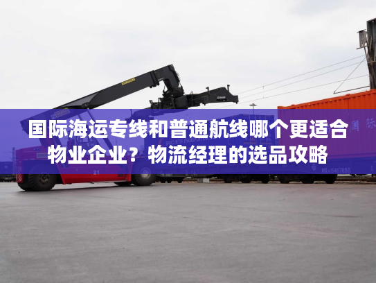 国际海运专线和普通航线哪个更适合物业企业?物流经理的选品攻略 国际海运专线和普通航线哪个更适合物业企业?物流经理的选品攻略