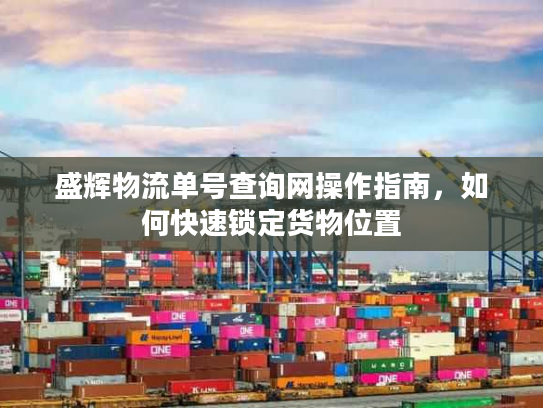 盛辉物流单号查询网操作指南，如何快速锁定货物位置