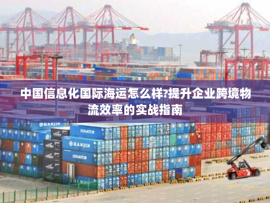 中国信息化国际海运怎么样?提升企业跨境物流效率的实战指南 中国信息化国际海运怎么样?提升企业跨境物流效率的实战指南