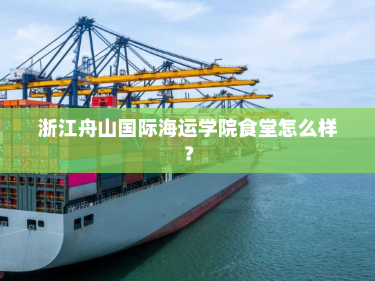 浙江舟山国际海运学院食堂怎么样? 浙江舟山国际海运学院食堂怎么样?
