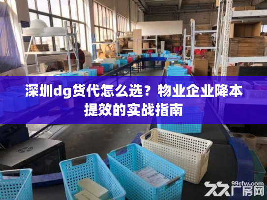 深圳dg货代怎么选？物业企业降本提效的实战指南