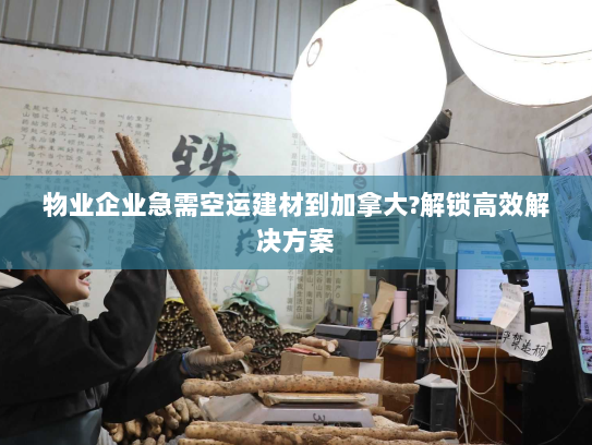 物业企业急需空运建材到加拿大?解锁高效解决方案