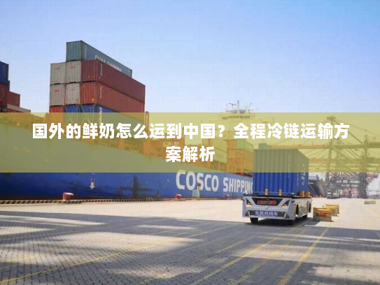 国外的鲜奶怎么运到中国？全程冷链运输方案解析