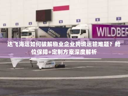 达飞海运如何破解物业企业跨境运输难题?舱位保障+定制方案深度解析 达飞海运如何破解物业企业跨境运输难题?舱位保障+定制方案深度解析