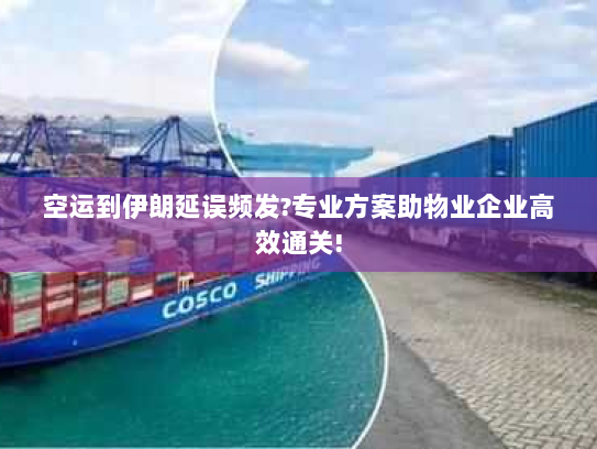 空运到伊朗延误频发?专业方案助物业企业高效通关! 空运到伊朗延误频发?专业方案助物业企业高效通关!