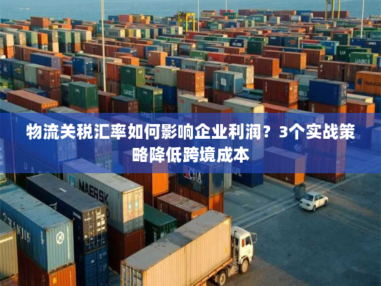 物流关税汇率如何影响企业利润？3个实战策略降低跨境成本