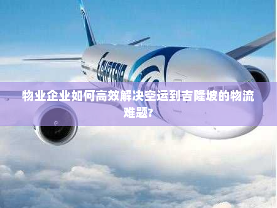 物业企业如何高效解决空运到吉隆坡的物流难题? 物业企业如何高效解决空运到吉隆坡的物流难题?