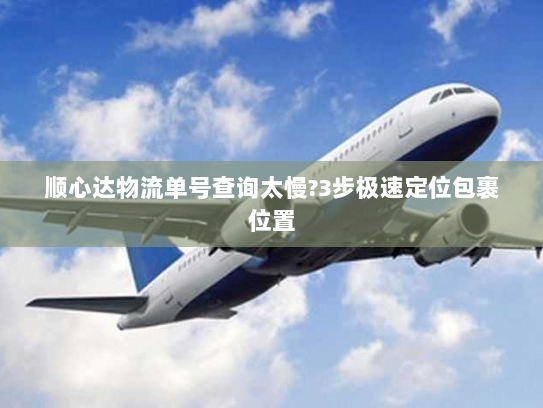 顺心达物流单号查询太慢?3步极速定位包裹位置 顺心达物流单号查询太慢?3步极速定位包裹位置
