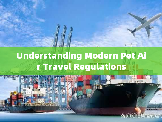 Understanding Modern Pet Air Travel Regulations