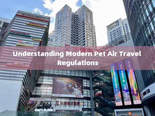 Understanding Modern Pet Air Travel Regulations