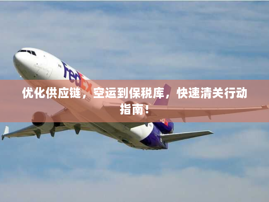 优化供应链，空运到保税库，快速清关行动指南！