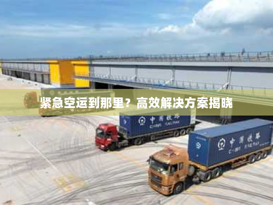 紧急空运到那里?高效解决方案揭晓 紧急空运到那里?高效解决方案揭晓