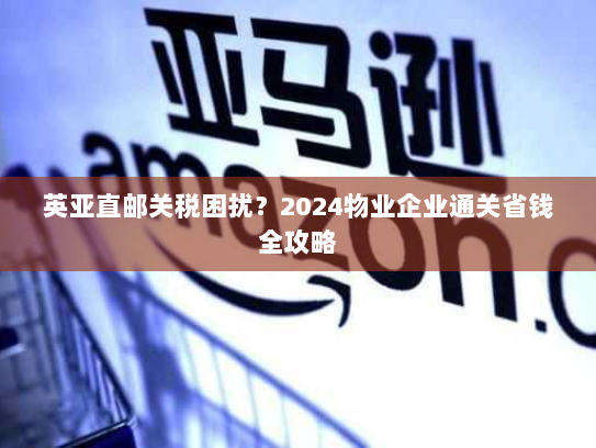 英亚直邮关税困扰?2024物业企业通关省钱全攻略 英亚直邮关税困扰?2024物业企业通关省钱全攻略