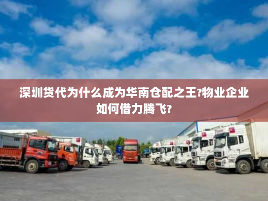 深圳货代为什么成为华南仓配之王?物业企业如何借力腾飞? 深圳货代为什么成为华南仓配之王?物业企业如何借力腾飞?