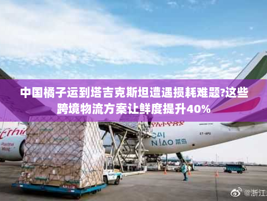 中国橘子运到塔吉克斯坦遭遇损耗难题?这些跨境物流方案让鲜度提升40% 中国橘子运到塔吉克斯坦遭遇损耗难题?这些跨境物流方案让鲜度提升40%