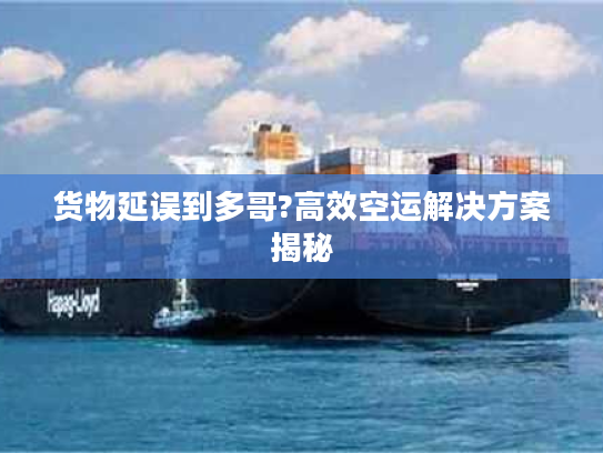 货物延误到多哥?高效空运解决方案揭秘