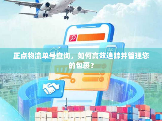 正点物流单号查询，如何高效追踪并管理您的包裹？