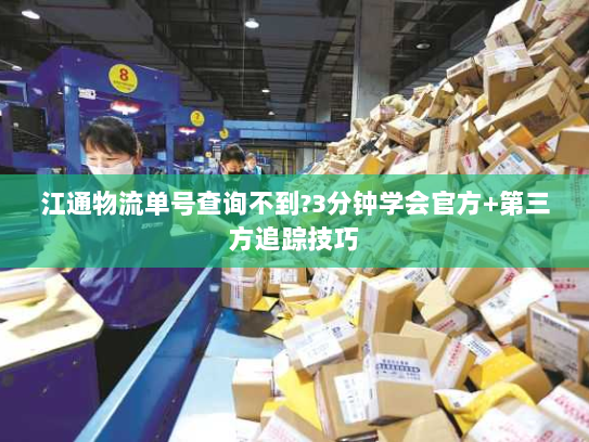 江通物流单号查询不到?3分钟学会官方+第三方追踪技巧