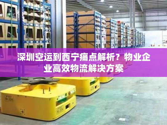 深圳空运到西宁痛点解析?物业企业高效物流解决方案 深圳空运到西宁痛点解析?物业企业高效物流解决方案