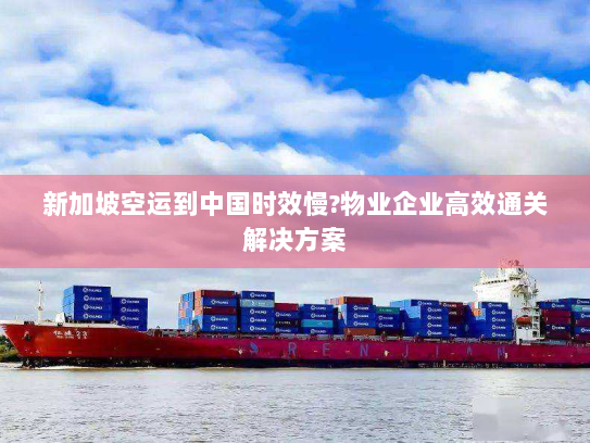 新加坡空运到中国时效慢?物业企业高效通关解决方案 新加坡空运到中国时效慢?物业企业高效通关解决方案