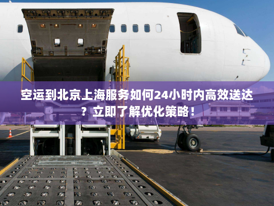 空运到北京上海服务如何24小时内高效送达?立即了解优化策略! 空运到北京上海服务如何24小时内高效送达?立即了解优化策略!