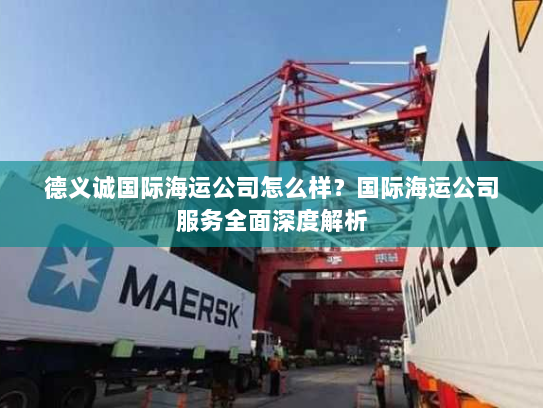 德义诚国际海运公司怎么样？国际海运公司服务全面深度解析