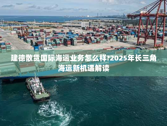 建德散货国际海运业务怎么样?2025年长三角海运新机遇解读 建德散货国际海运业务怎么样?2025年长三角海运新机遇解读
